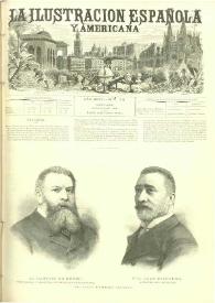 Portada:La Ilustración española y americana. Año XXXV. Núm. 7. Madrid, 22 de febrero de 1891