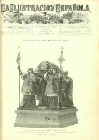 Portada:La Ilustración española y americana. Año XXXV. Núm. 32. Madrid, 30 de agosto de 1891