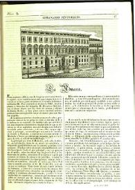 Semanario pintoresco español. Tomo I, Núm. 2, 10 de abril de 1836 | Biblioteca Virtual Miguel de Cervantes