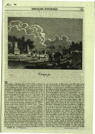 Portada:Semanario pintoresco español. Tomo II, Núm. 87, 26 de noviembre de 1837