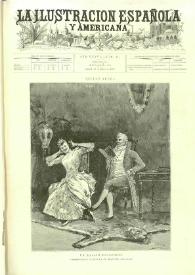 Portada:La Ilustración española y americana. Año XXXVI. Núm. 2. Madrid, 15 de enero de 1892