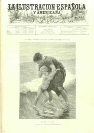 Portada:La Ilustración española y americana. Año XXXVI. Núm. 30. Madrid, 15 de agosto de 1892