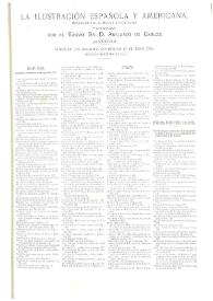 Portada:La Ilustración española y americana. Año XXXVIII. Núm. 25. Madrid, 8 de julio de 1894