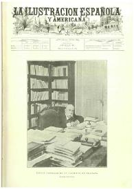 Portada:La Ilustración española y americana. Año XLIII. Núm. 20. Madrid, 30 de mayo de 1899