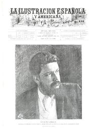 Portada:La Ilustración española y americana. Año XLIV. Núm. 23. Madrid, 22 de junio de 1900