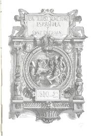 Portada:La Ilustración española y americana. Año XLIV. Núm. 25. Madrid, 8 de julio de 1900