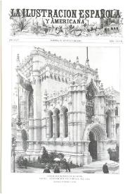 Portada:La Ilustración española y americana. Año XLIV. Núm. 28. Madrid, 30 de julio de 1900