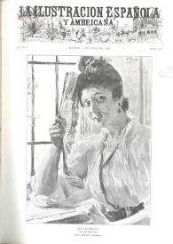 Portada:La Ilustración española y americana. Año XLV. Núm. 14. Madrid, 15 de abril de 1901