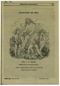 Portada:Semanario pintoresco español. Tomo III, Núm. 136, 4 de noviembre de 1838