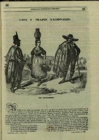 Portada:Semanario pintoresco español. Tomo II, Núm. 36, 6 de setiembre de 1840 [sic]