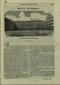 Portada:Semanario pintoresco español. Tomo II, Núm. 39, 27 de setiembre de 1840 [sic]