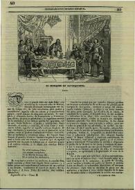 Portada:Semanario pintoresco español. Tomo II, Núm. 40, 4 de octubre de 1840