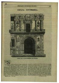 Portada:Semanario pintoresco español. Tomo III, Núm. 6, 7 de febrero de 1841