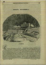 Portada:Semanario pintoresco español. Tomo III, Núm. 10, 7 de marzo de 1841