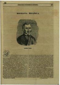 Portada:Semanario pintoresco español. Tomo III, Núm. 33, 15 de agosto de 1841