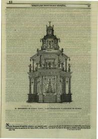 Portada:Semanario pintoresco español. Tomo IV, Núm. 13, 27 de marzo de 1842