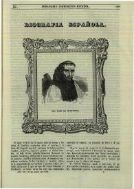 Portada:Semanario pintoresco español. Tomo I, Núm. 27, 2 de julio de 1843
