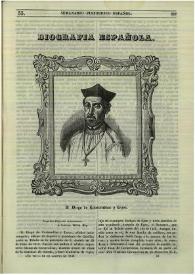 Portada:Semanario pintoresco español. Tomo I, Núm. 33, 13 de agosto de 1843