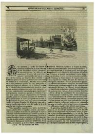 Portada:Semanario pintoresco español. Tomo III, Núm. 7, 16 de febrero de 1845
