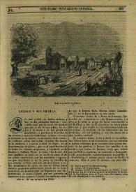 Portada:Semanario pintoresco español. Tomo III, Núm. 34, 24 de agosto de 1845