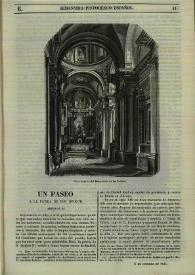 Portada:Semanario pintoresco español. Núm. 6,  6 de febrero de 1848