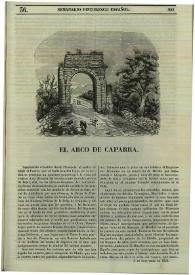 Portada:Semanario pintoresco español. Núm. 36, 3 de setiembre de 1848 [sic]