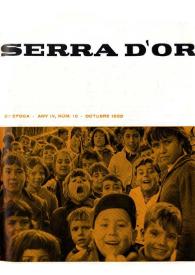 Portada:Serra d'Or. Any IV, núm. 10, octubre 1962