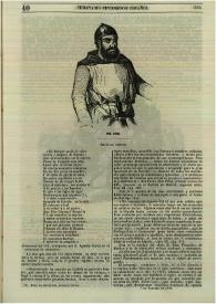 Portada:Semanario pintoresco español. Núm. 40, 7 de octubre de 1849