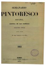 Portada:Semanario pintoresco español. Núm. 1, 4 de enero de 1852
