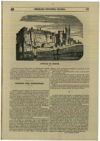 Portada:Semanario pintoresco español. Núm. 40, 3 de octubre de 1852
