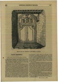 Portada:Semanario pintoresco español. Núm. 43, 22 de octubre de 1854