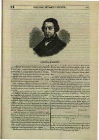 Portada:Semanario pintoresco español. Núm. 21, 25 de mayo de 1856