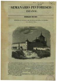 Portada:Semanario pintoresco español. Núm. 1, 4 de enero de 1857