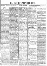 Portada:El Contemporáneo. Año II, núm. 104, martes 23 de abril de 1861