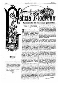Portada:Galicia Moderna. Núm. 151, 18 de marzo de 1888