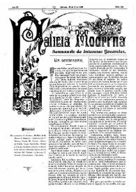 Portada:Galicia Moderna. Núm. 162, 3 de junio de 1888