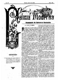Portada:Galicia Moderna. Núm. 164, 17 de junio de 1888