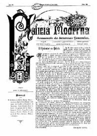Portada:Galicia Moderna. Núm. 180, 21 de octubre de 1888