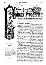 Portada:Galicia Moderna. Núm. 181, 24 de octubre de 1888