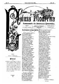 Portada:Galicia Moderna. Núm. 182, 28 de octubre de 1888