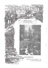 Portada:Aires da Miña Terra. Núm. 51, 25 abril 1909