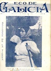 Portada:Eco de Galicia (A Habana, 1917-1936) [Reprodución]. Núm. 28 xaneiro 1918