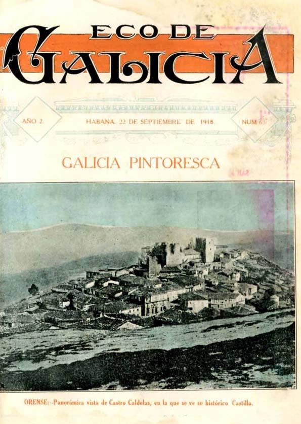 Eco de Galicia (A Habana, 1917-1936) [Reprodución]. Núm. 63 setembro 1918 | Biblioteca Virtual Miguel de Cervantes