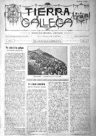 Portada:Tierra Gallega (Montevideo, 1917-1918) [Reprodución]. Núm. 32, 23 de septiembre de 1917