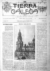 Portada:Tierra Gallega (Montevideo, 1917-1918) [Reprodución]. Núm. 45, 23 de diciembre de 1917
