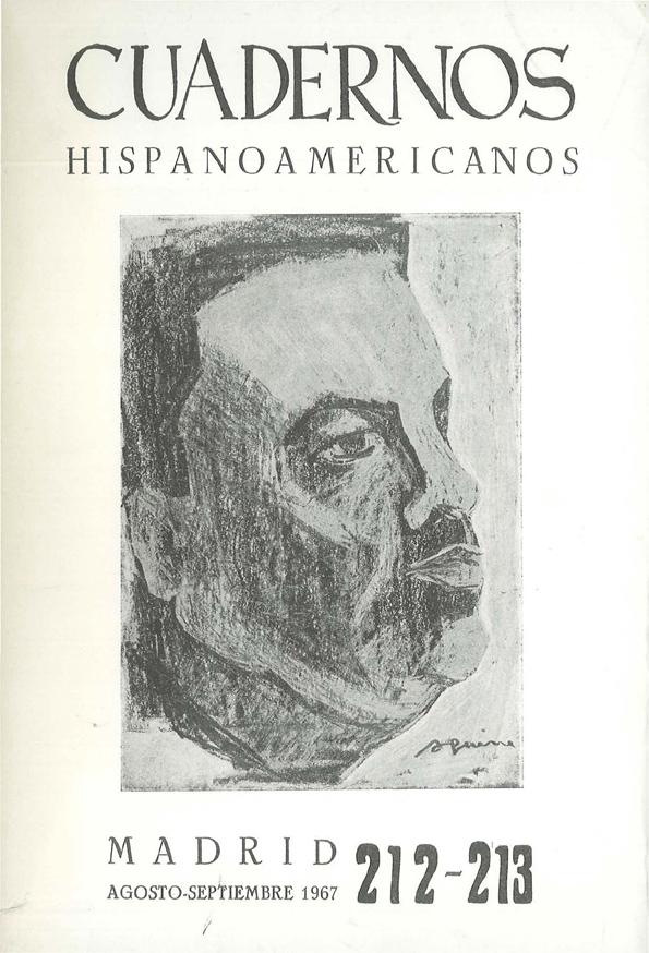 Cuadernos Hispanoamericanos. Núm. 212-213, agosto-septiembre 1967 | Biblioteca Virtual Miguel de Cervantes