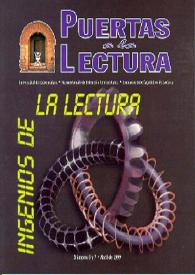 Portada:Puertas a la Lectura. Núm.  6-7 - abril 1999
