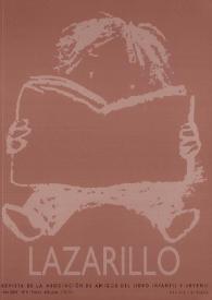 Portada:Lazarillo (Madrid). Núm. 5, 2001
