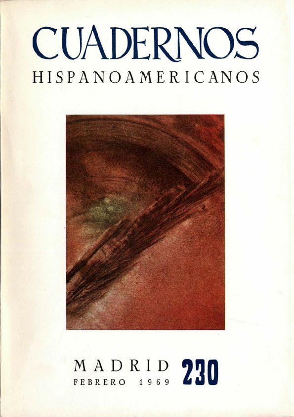 Cuadernos Hispanoamericanos. Núm. 230, febrero 1969 | Biblioteca Virtual Miguel de Cervantes