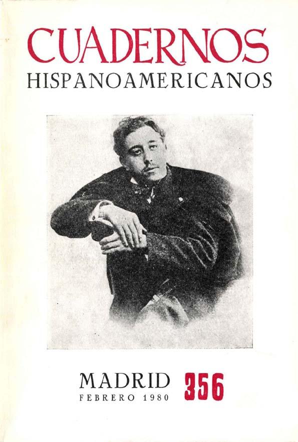 Cuadernos Hispanoamericanos. Núm. 356, febrero 1980 | Biblioteca Virtual Miguel de Cervantes